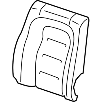 Lincoln GD9Z-5466600-NJ Cover Assembly - Rear Seat Back