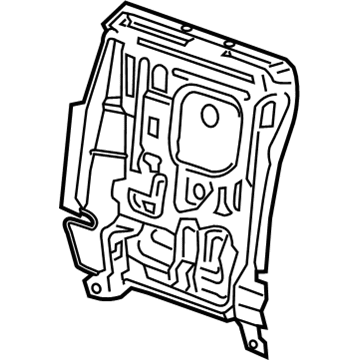 Lincoln GD9Z-96613A38-C Frame - Rear Seat Back Retainer