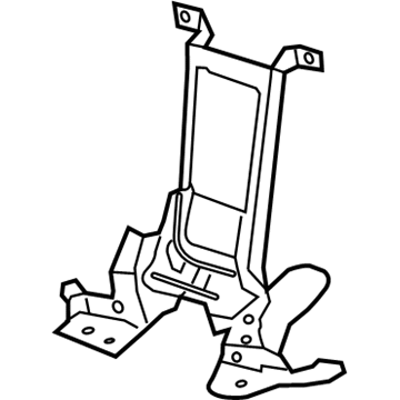 Lincoln GD9Z-96613A38-B Frame And Spring - Rear Seat Back