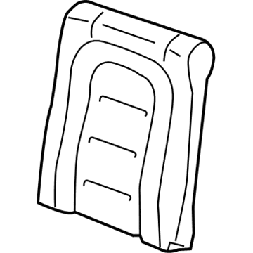 Lincoln GD9Z-5466601-NJ Cover Assembly - Rear Seat Back