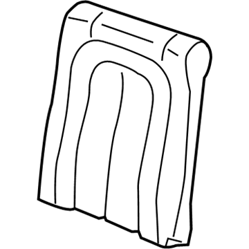 Lincoln Continental Seat Cushion - GD9Z-58632A23-D