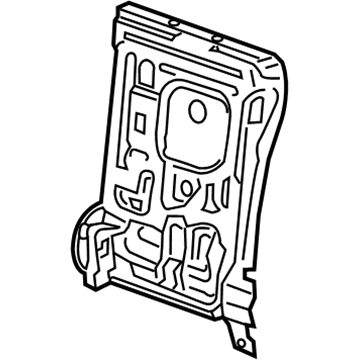 Lincoln GD9Z-96613A39-B Frame - Rear Seat Back Retainer