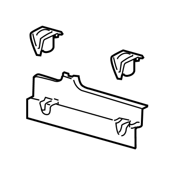 Ford LK4Z-61311A59-DB Trim - D Pillar