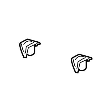 Ford BK3Z-6131112-AH Trim Assembly - Quarter Upper
