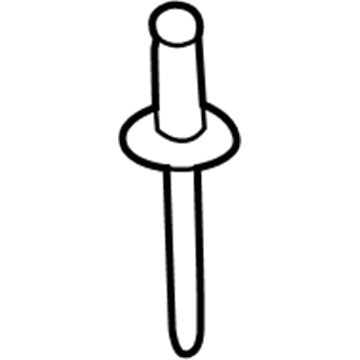 Ford -W716437-S300 Pin - Trim