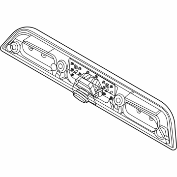 Ford PC3Z-13A613-D Lamp Assembly - Rear - High Mounted