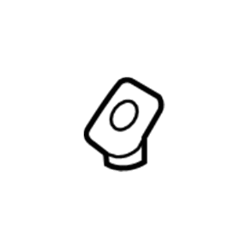 7T4Z-7821999-AC Ford Grommet, Black, Rear Illustration 1 of 1