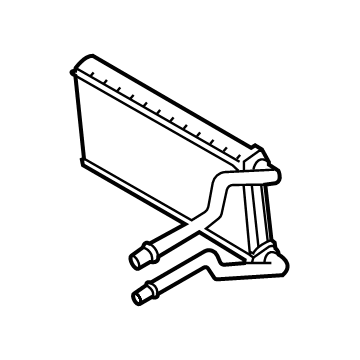 Lincoln L1MZ-18476-AA Radiator And Seal Assembly - Heater