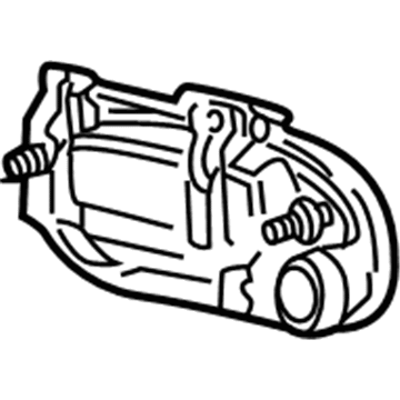 Ford Expedition Exterior Door Handle - 5L3Z-7822404-AAPTM