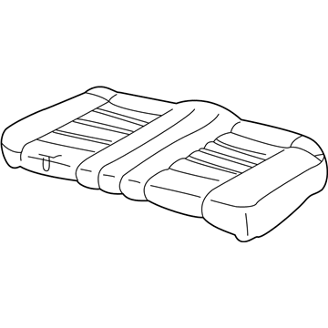 Ford XR3Z-6363804-AAA Cover Assembly - Rear Seat