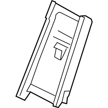 CL1Z-78613A38-E Ford Seat Back Frame, Rear Passenger Side Illustration 1 of 1
