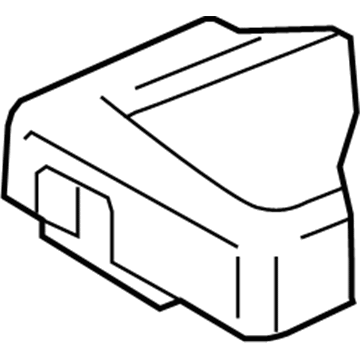 Lincoln FL7Z-7863804-BA Cover Assembly - Rear Seat Cushion