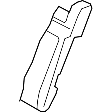 Lincoln FL7Z-7866600-BA Cover Assembly - Rear Seat Back