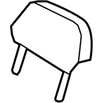 Lincoln FL7Z-78611A08-FA Head Rest Assembly