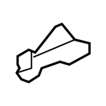 7L1Z-78613D60-A Ford Latch, Rear Outer Passenger Side Illustration 1 of 1