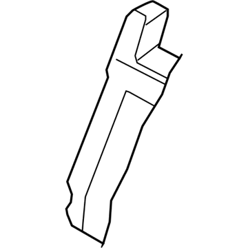 7L1Z-7866800-A Ford Seat Back Pad, Rear Passenger Side Illustration 1 of 1