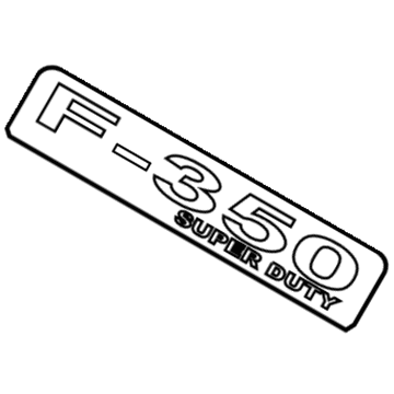 Ford 8C3Z-16720-J Name Plate