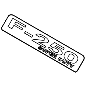 Ford 8C3Z-16720-D Name Plate