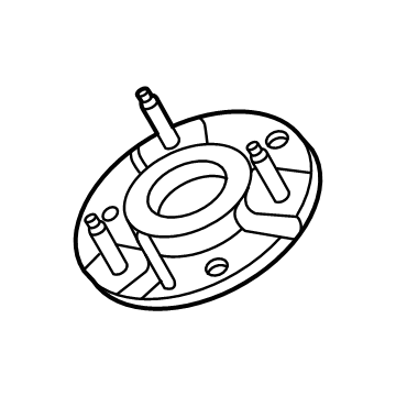 Ford MB3Z-18A161-B Shock Mount