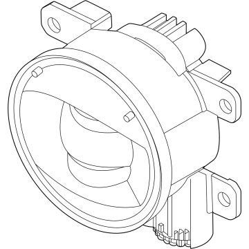 Ford JB3Z-15201-D Fog Lamp Assembly