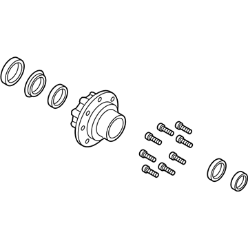 Ford PC3Z-1109-A Hub Assembly - Wheel