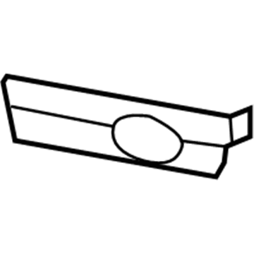 Ford 7T4Z-17E811-B Grille - Bumper