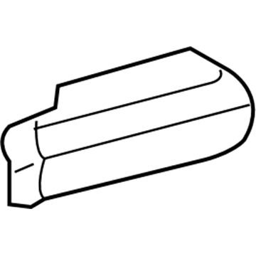 Lincoln 5L3Z-1624140-AAA Armrest Assembly