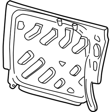 Ford 5L8Z-78613A38-AB Frame - Rear Seat Back Retainer