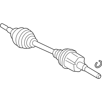 Ford CV6Z-3B437-A Shaft - Front Axle