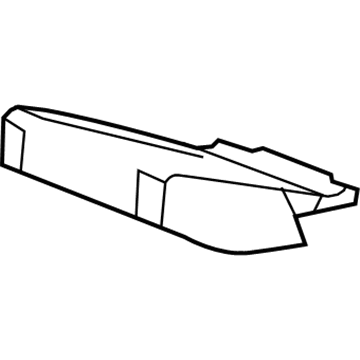 Ford AL3Z-1663841-B Pad - Rear Seat Cushion