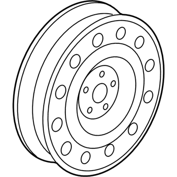 Lincoln 5G1Z-1007-AA Wheel Assembly