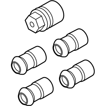 Lincoln E9TZ-1A043-A Lockset - Complete Vehicle