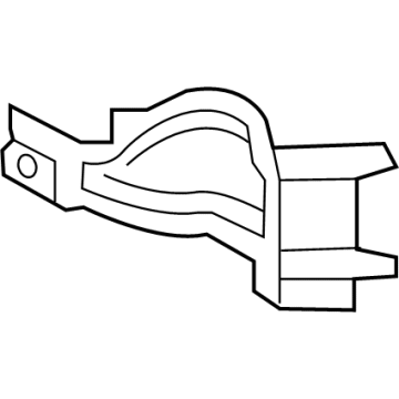 Ford HC3Z-17B836-C Bracket - Bumper Mounting