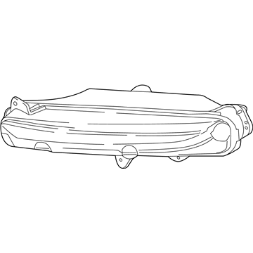 Lincoln MKX Fog Light - FA1Z-13200-D