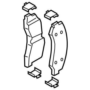 Lincoln RL1Z-2001-A Brake Pads
