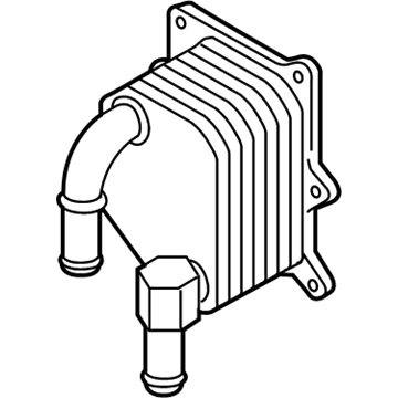 Lincoln 8A8Z-6A642-A Oil Cooler Assembly