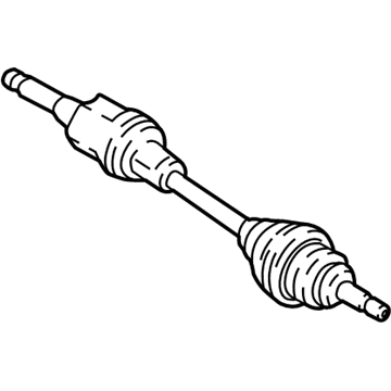 Ford GN1Z-3B437-G Shaft - Front Axle