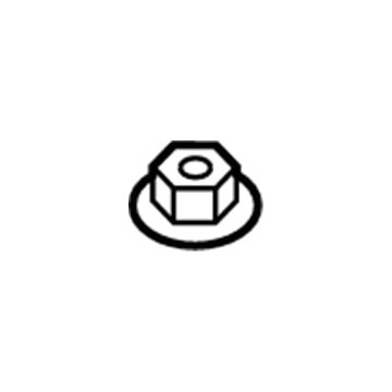 Ford -W520412-S437 Nut