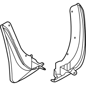 Ford BB5Z-16A550-AA Kit - Mudflap