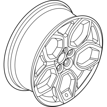 Ford LK9Z-1007-D Wheel Assembly