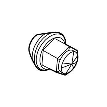 Ford ACPZ-1012-B Nut - Wheel