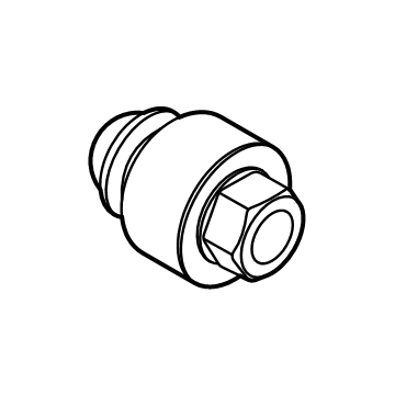 Ford EK4Z-1A043-A Nut - Wheel