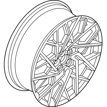Ford LK9Z-1007-C Wheel Assembly