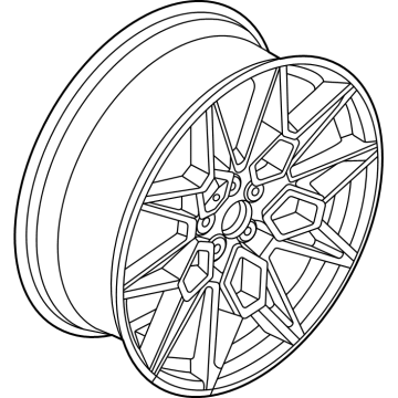 Ford RK9Z-1007-A Wheel, Alloy