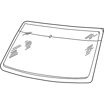 Ford 2C5Z-7803100-BA Glass - Windscreen