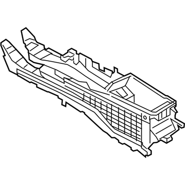 Lincoln HP5Z-54045B30-AA Support Assembly - Console