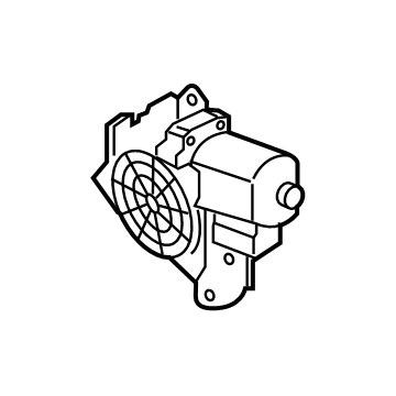 Ford LB5Z-9923394-A Motor Assembly - Window Operating