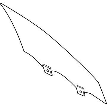 Ford LB5Z-7821410-A Glass - Door