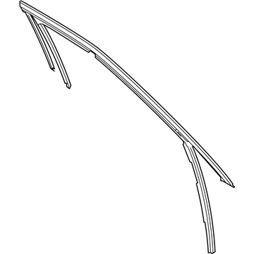 Ford LB5Z-7821596-C Run - Door Glass