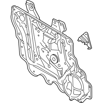 Ford LB5Z-5823208-A Regulator - Window - Less Motor